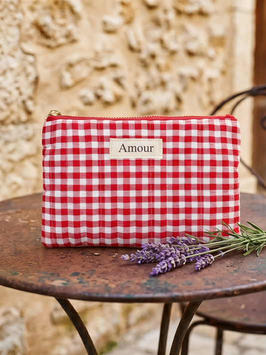 Trousse Carreaux Amour