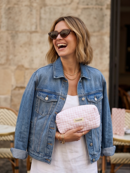 Trousse Quilted Vichy