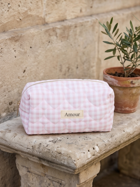 Trousse Quilted Vichy