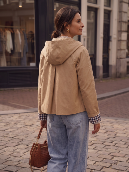 Veste Adélaïde - Lin Col Noué