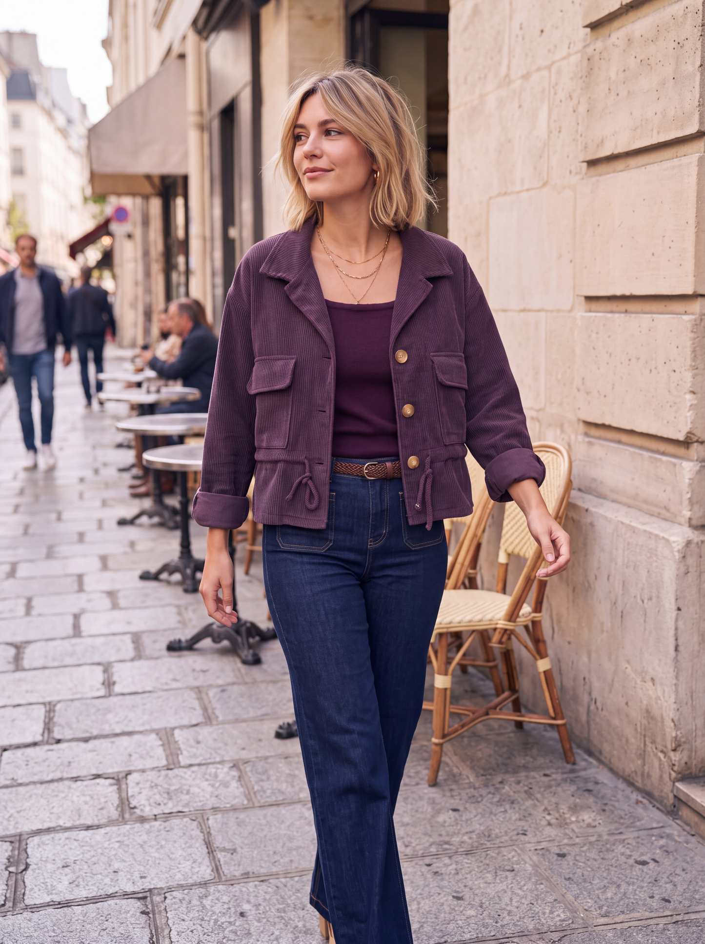 Veste Adrienne - Velours Côtelé