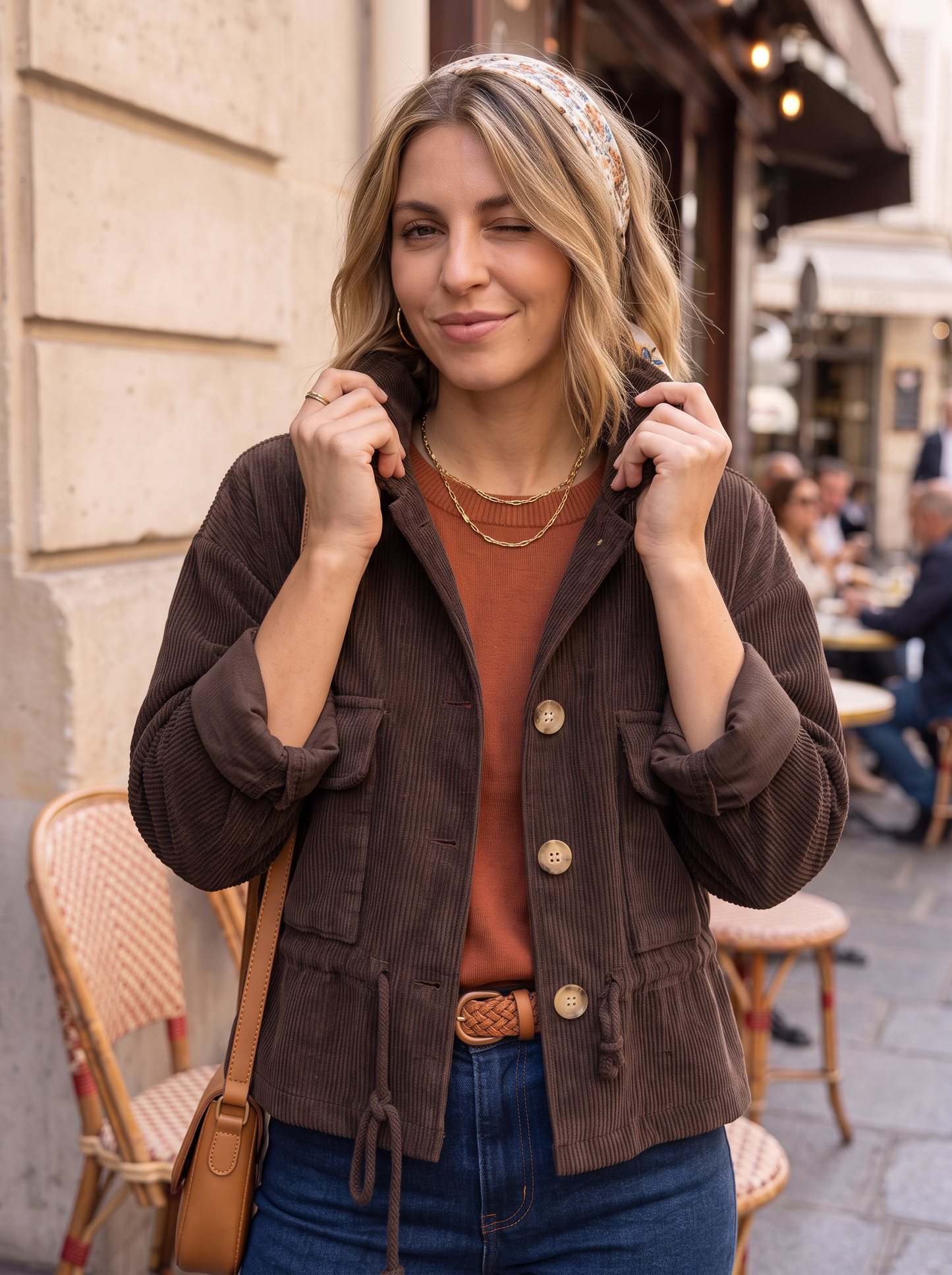 Veste Adrienne - Velours Côtelé