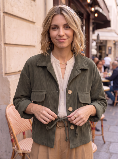 Veste Adrienne - Velours Côtelé