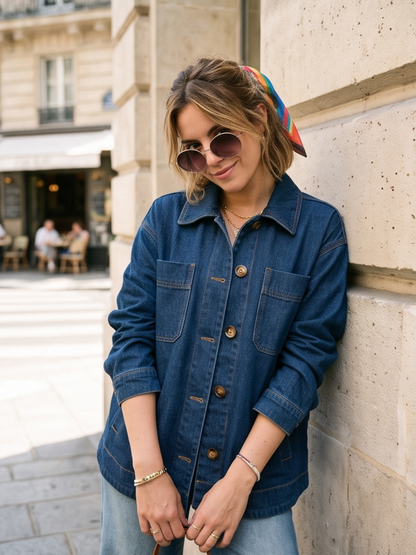 Veste Alixe - Denim Bleu