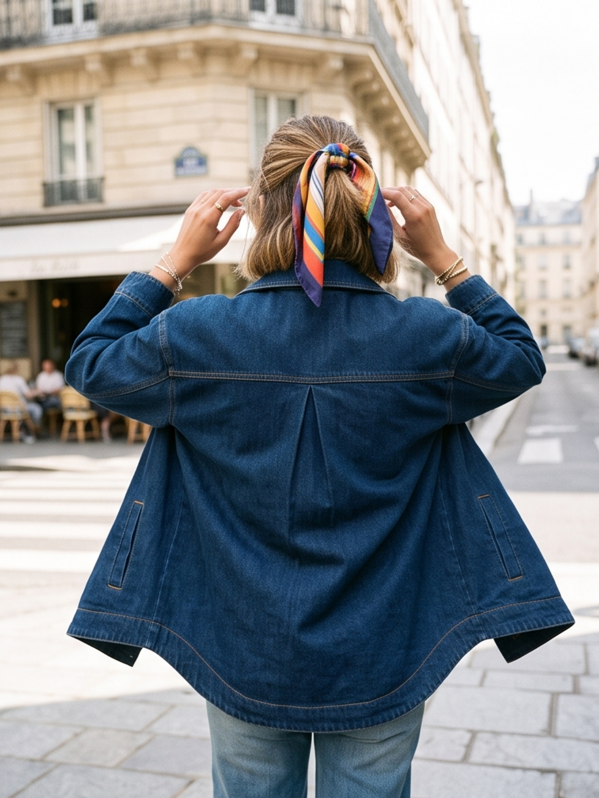 Veste Alixe - Denim Bleu