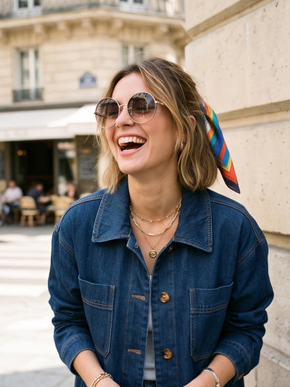 Veste Alixe - Denim Bleu