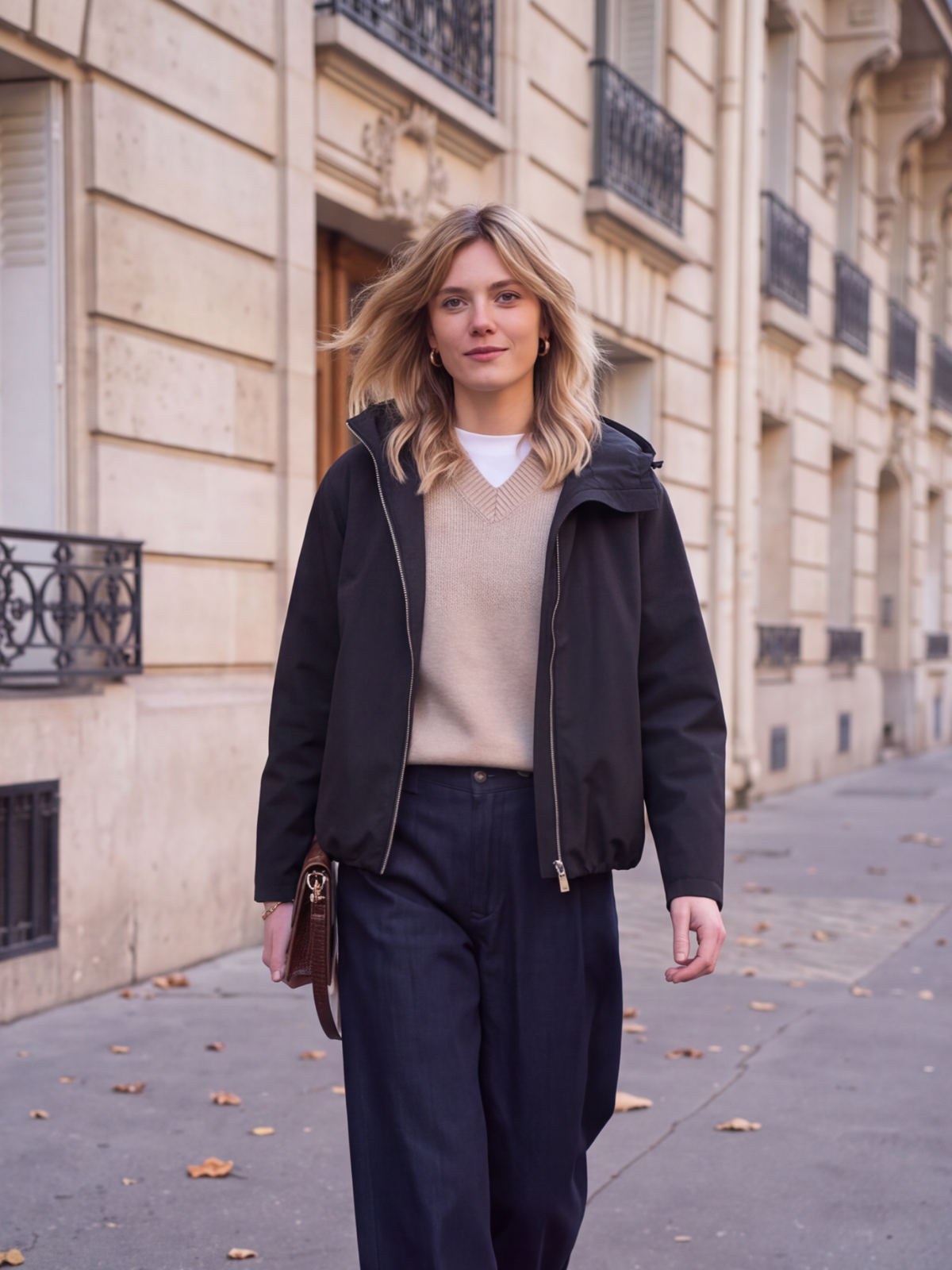 Veste imperméable femme à capuche Angèle - Hippie Chic, photo 7