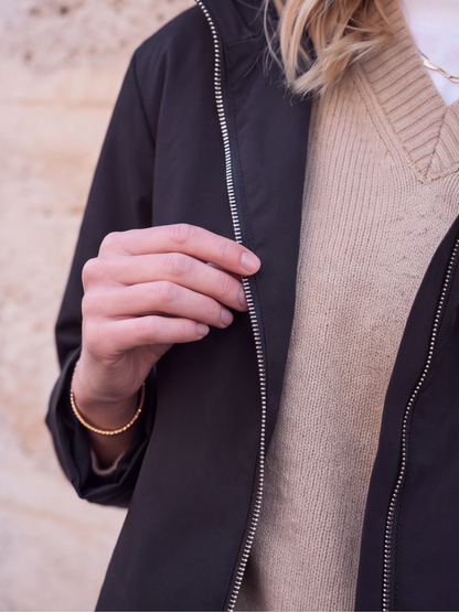 Veste imperméable femme à capuche Angèle - Hippie Chic, photo 5