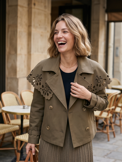 Veste Garance - Kaki Brodée
