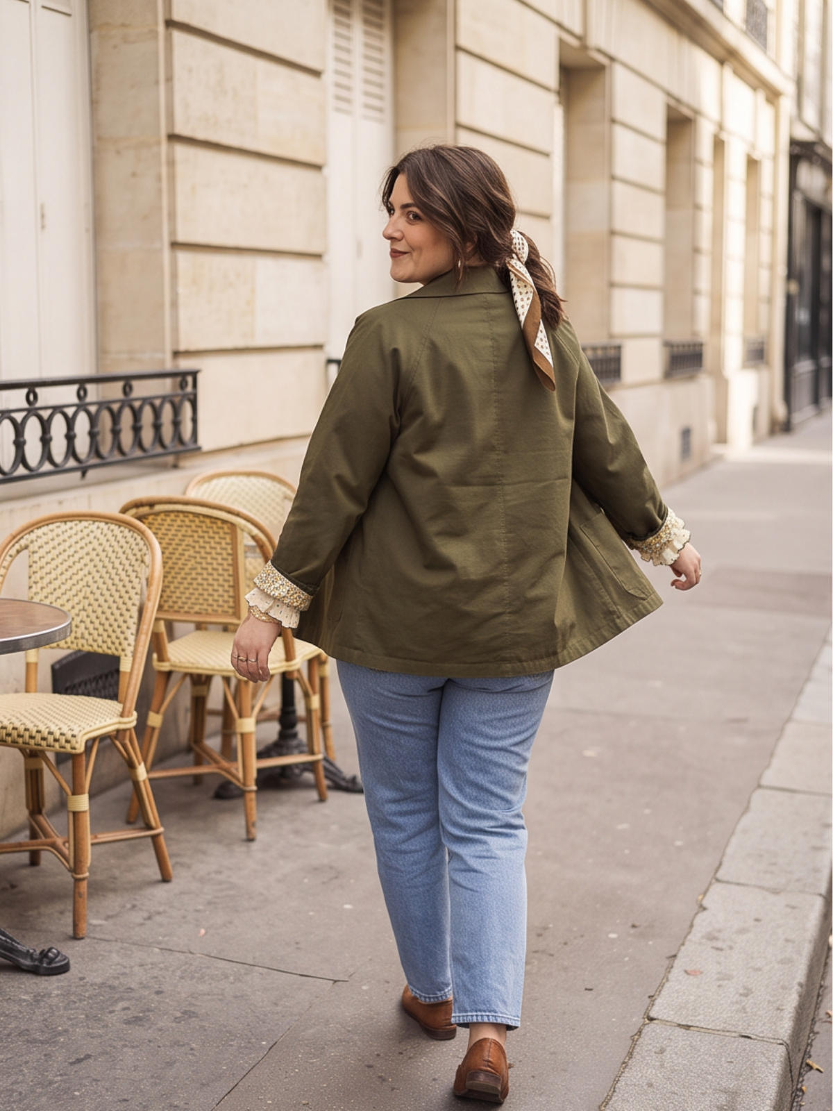 Veste Gwendoline - Coton Grande Taille
