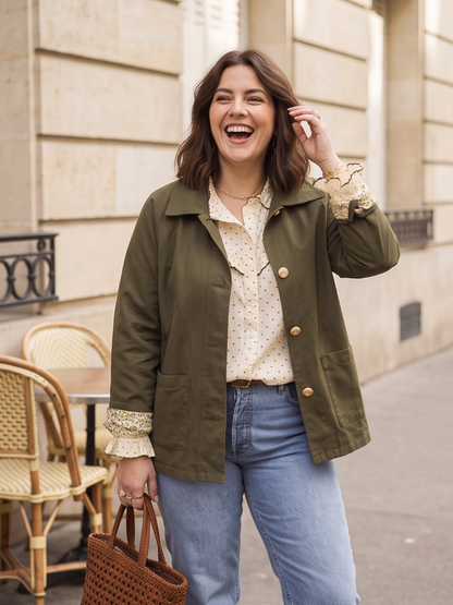 Veste Gwendoline - Coton Grande Taille