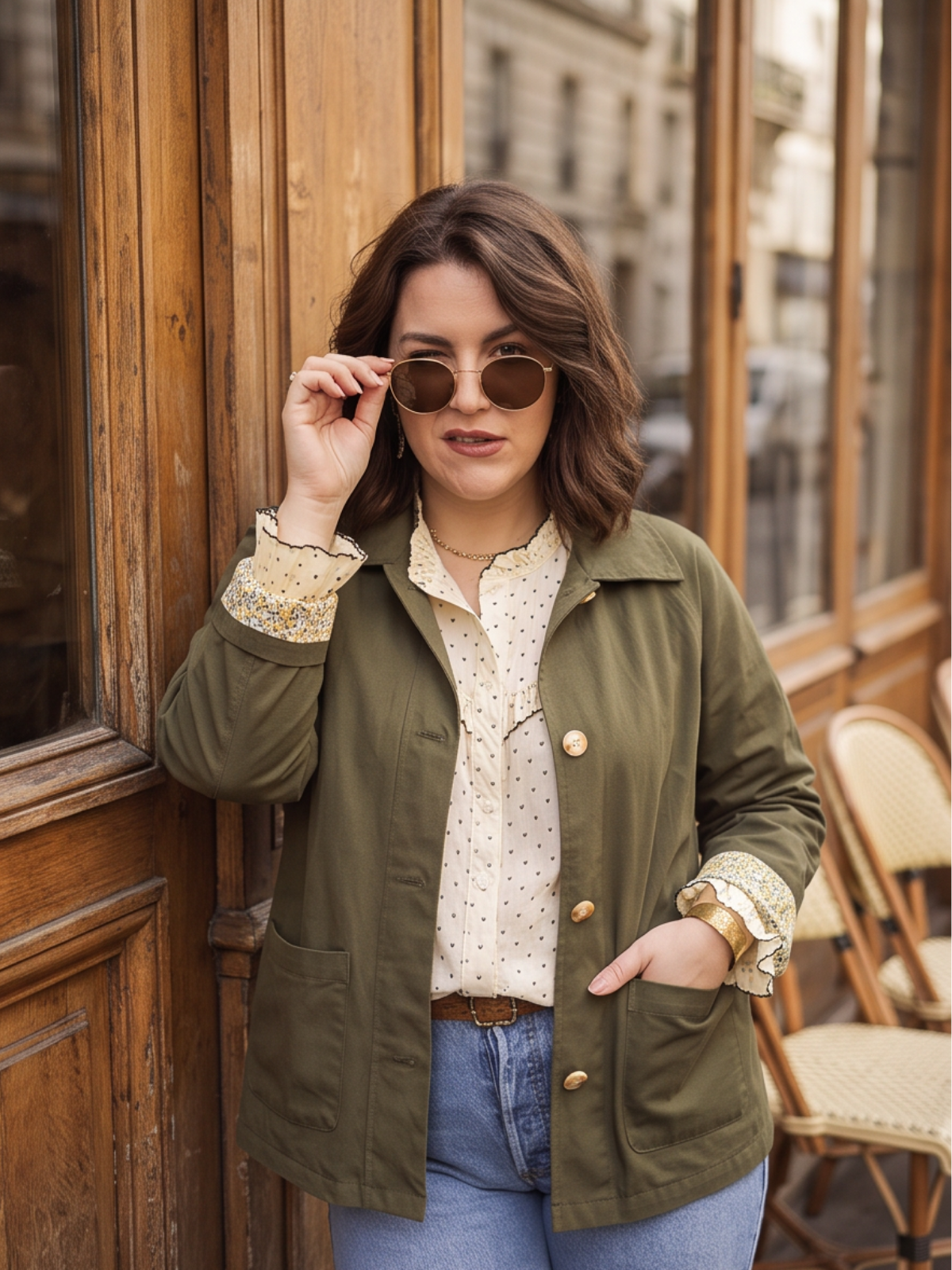 Veste Gwendoline - Coton Grande Taille