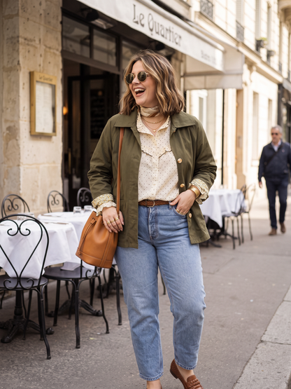 Veste Gwendoline - Coton Grande Taille