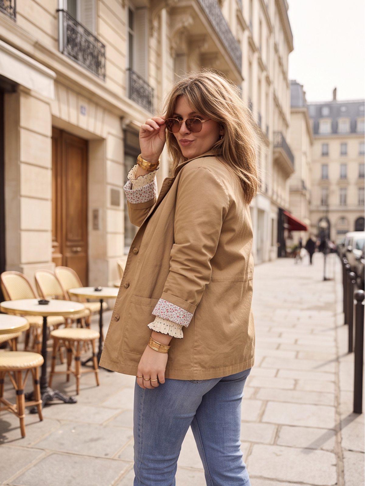 Veste Gwendoline - Coton Grande Taille