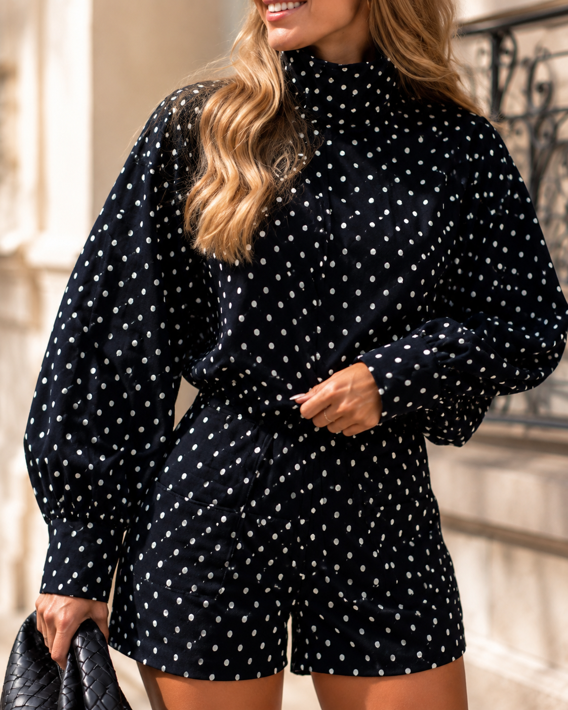 Veste Imprimée Pois