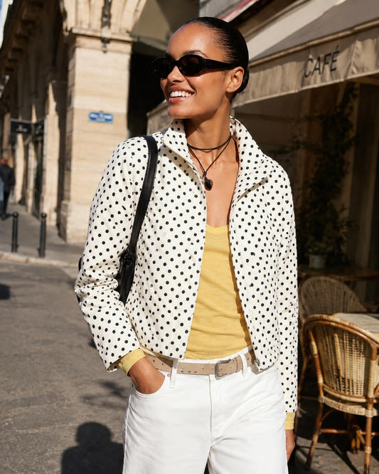 Veste Imprimée Pois