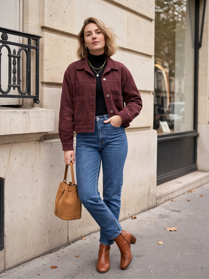 Veste Léa - Velours Côtelé
