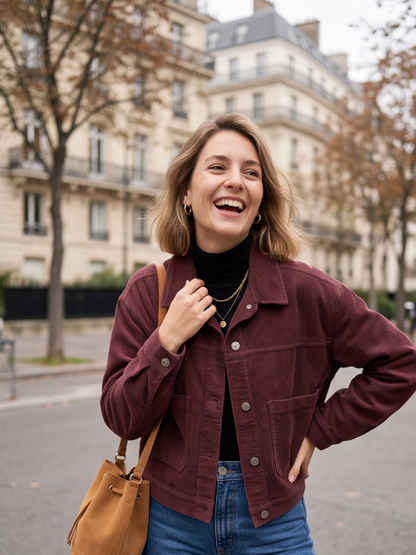 Veste Léa - Velours Côtelé
