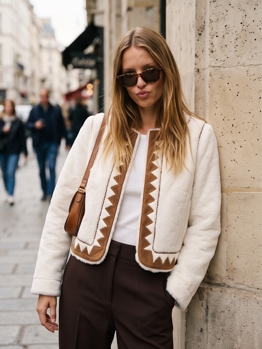 Veste Loane - Bordure Brodée