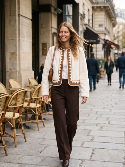 Veste Loane - Bordure Brodée