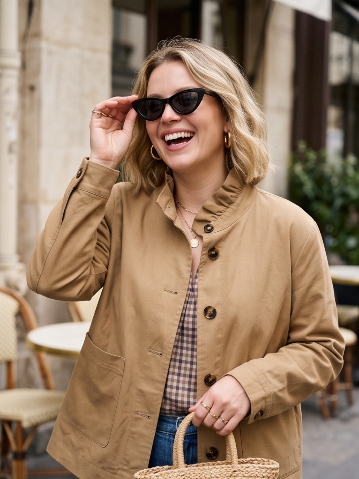 Veste Romy - Trench Coton Chic