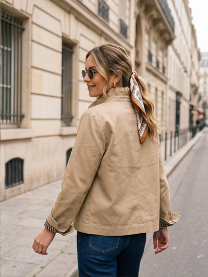 Veste Romy - Trench Coton Chic