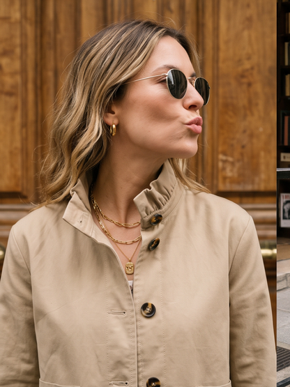 Veste Romy - Trench Coton Chic