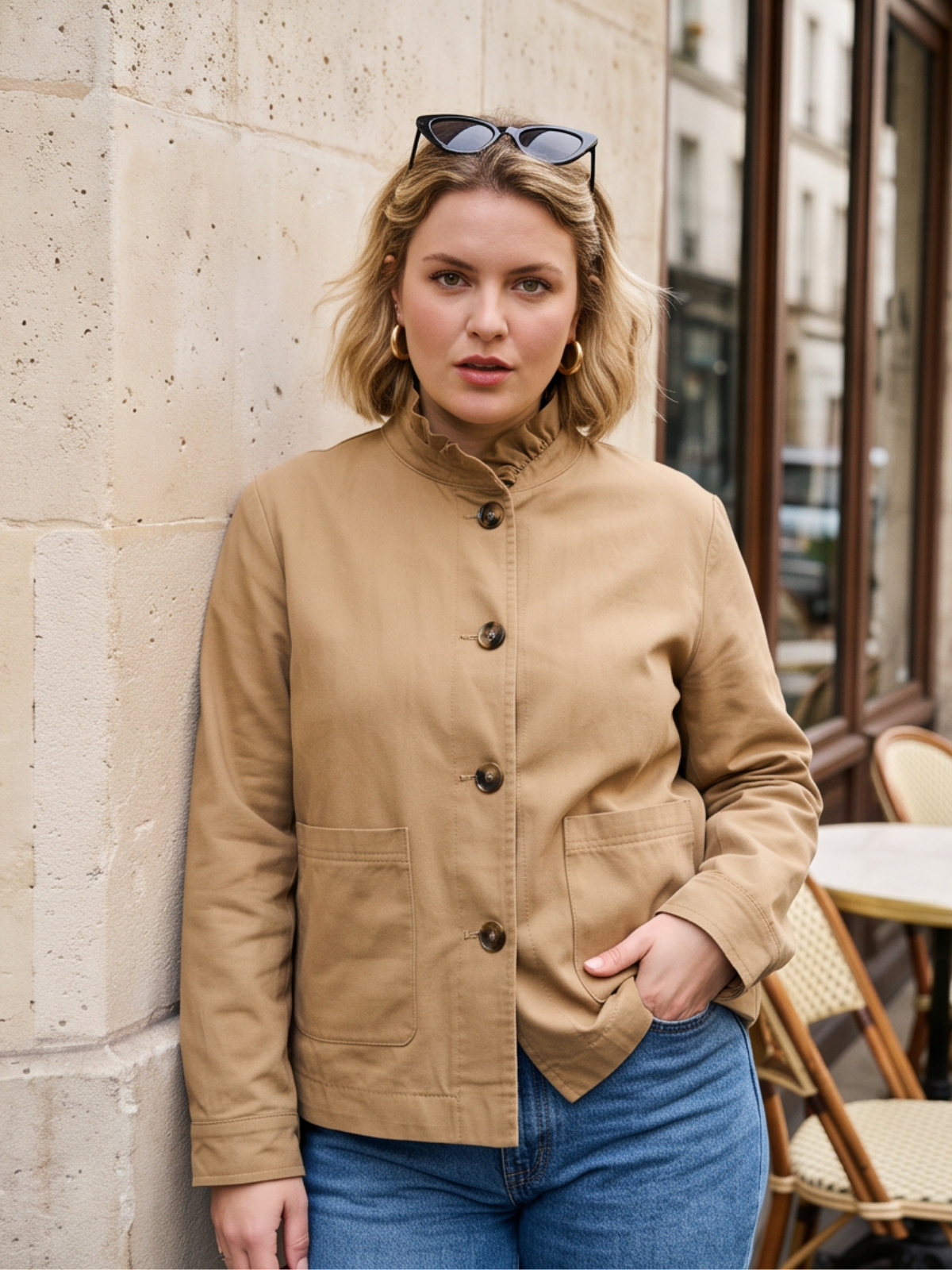 Veste Romy - Trench Coton Chic