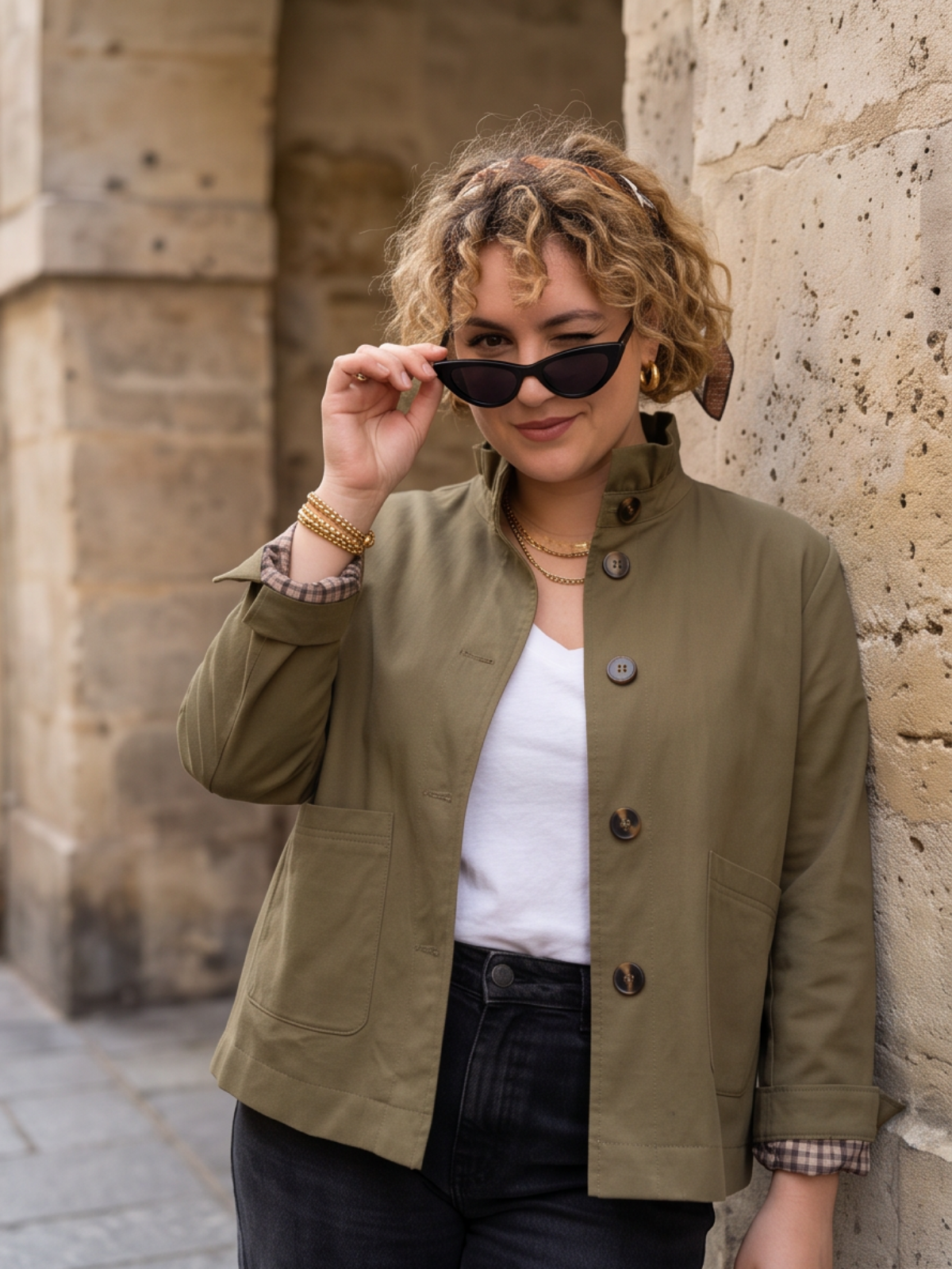 Veste Romy - Trench Coton Chic
