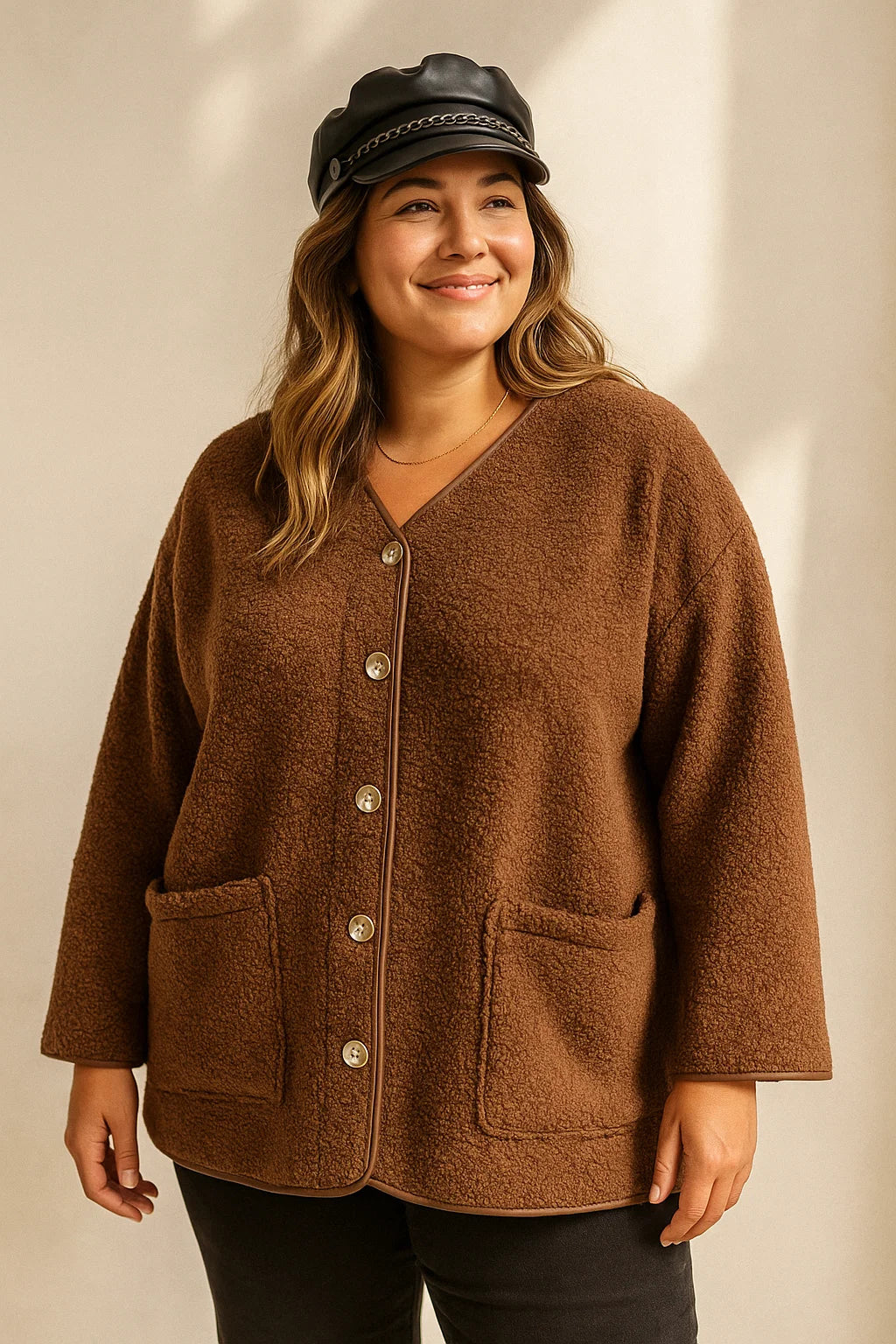 Veste Sherpa - TU du 44 au 50