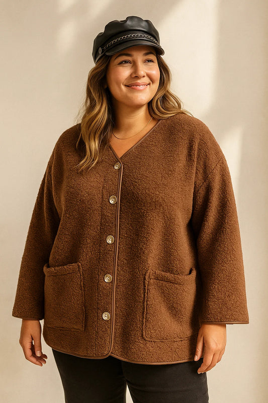 Veste Sherpa - TU du 44 au 50