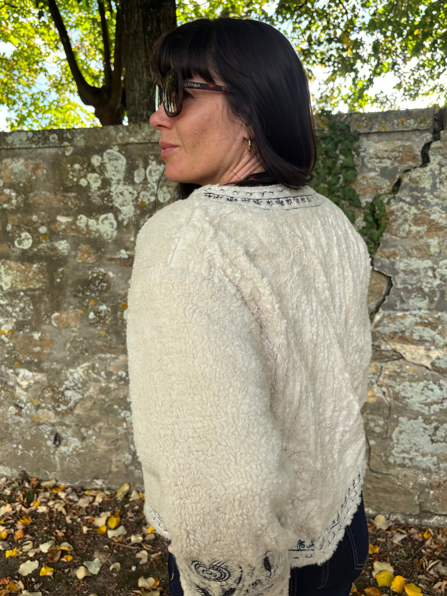 Veste Sherpa Folk Chic