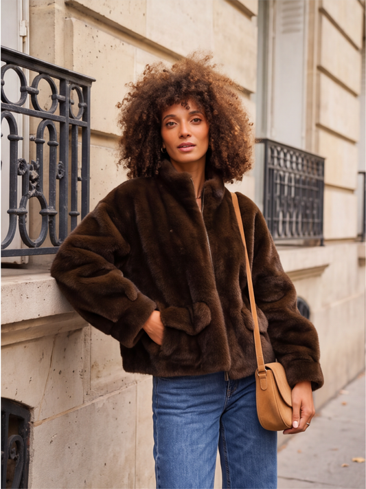 Veste Victorine - Fausse Fourrure