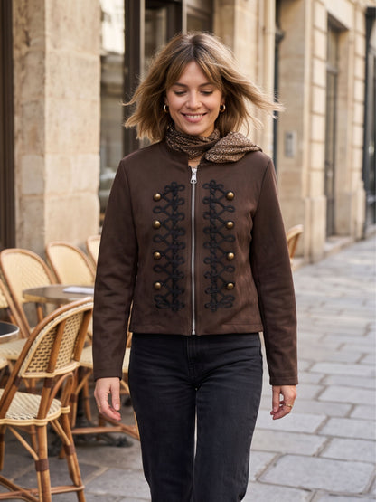 Veste Wallis - Brodée