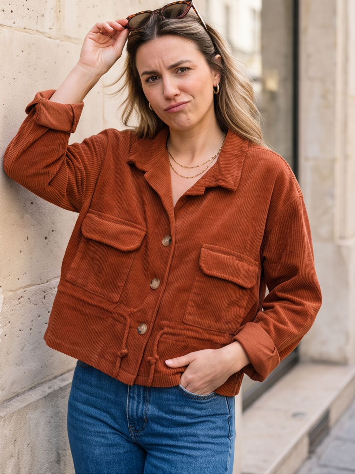 Veste Adrienne - Velours Côtelé