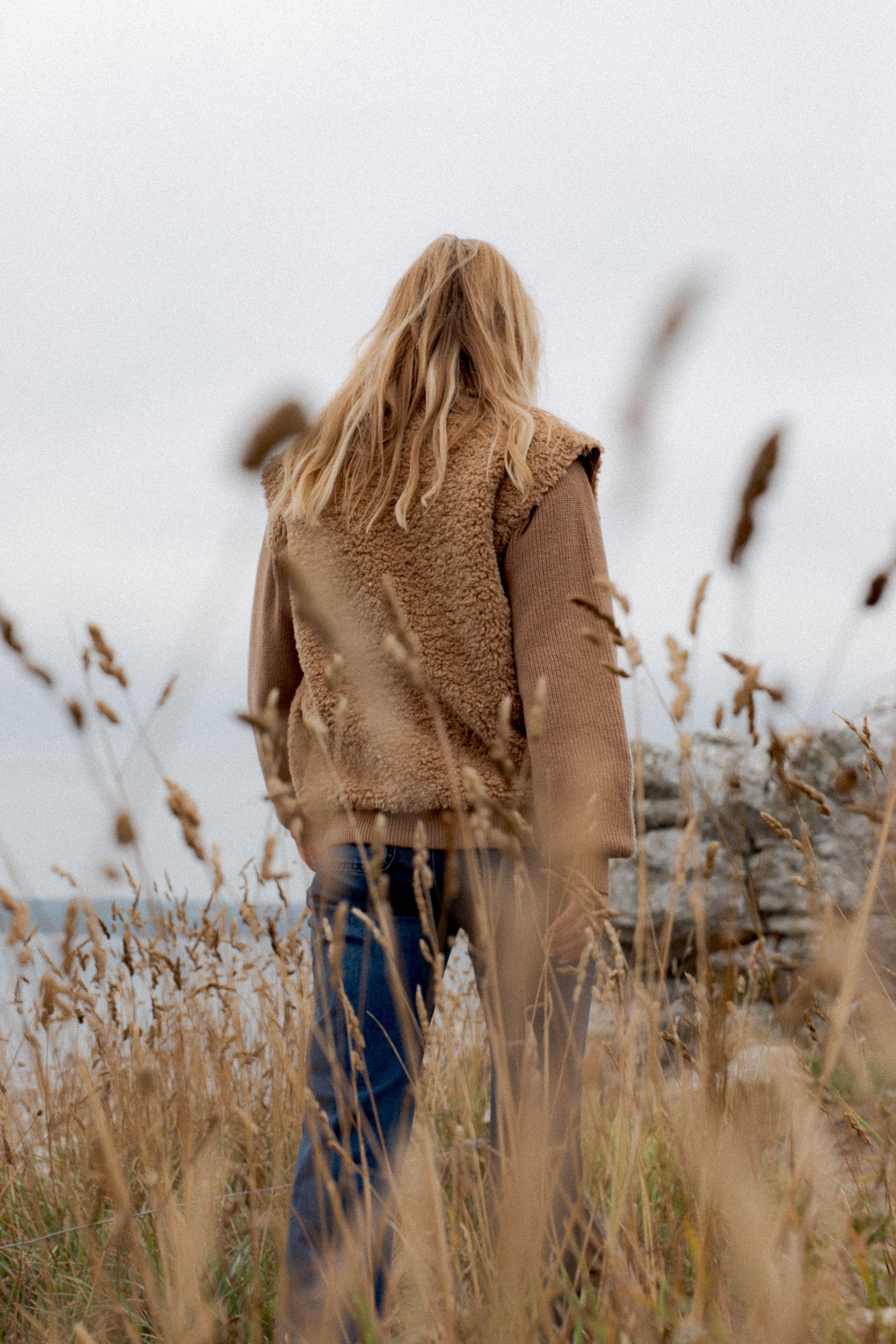 Veste Teddy Bi-Matière