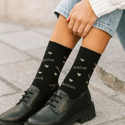 Chaussette Amour Doré