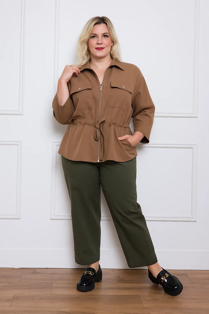 Veste Ceinturée Chic