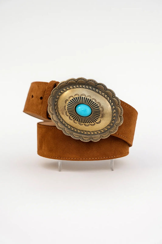 Ceinture Cuir Western