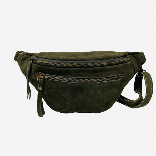 Banane en Cuir Daim