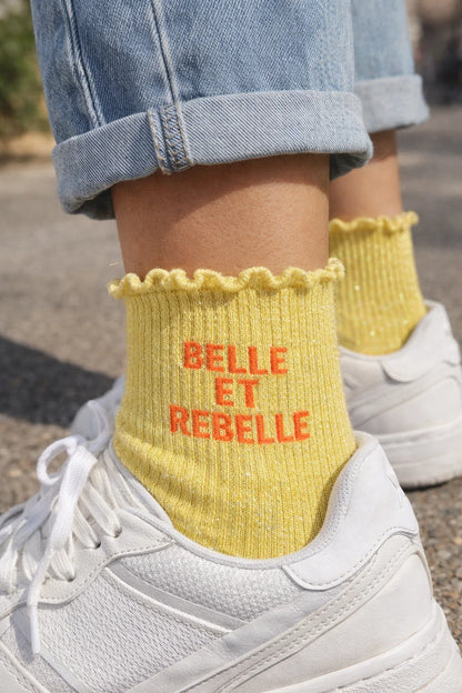 Chaussettes Belle et Rebelle