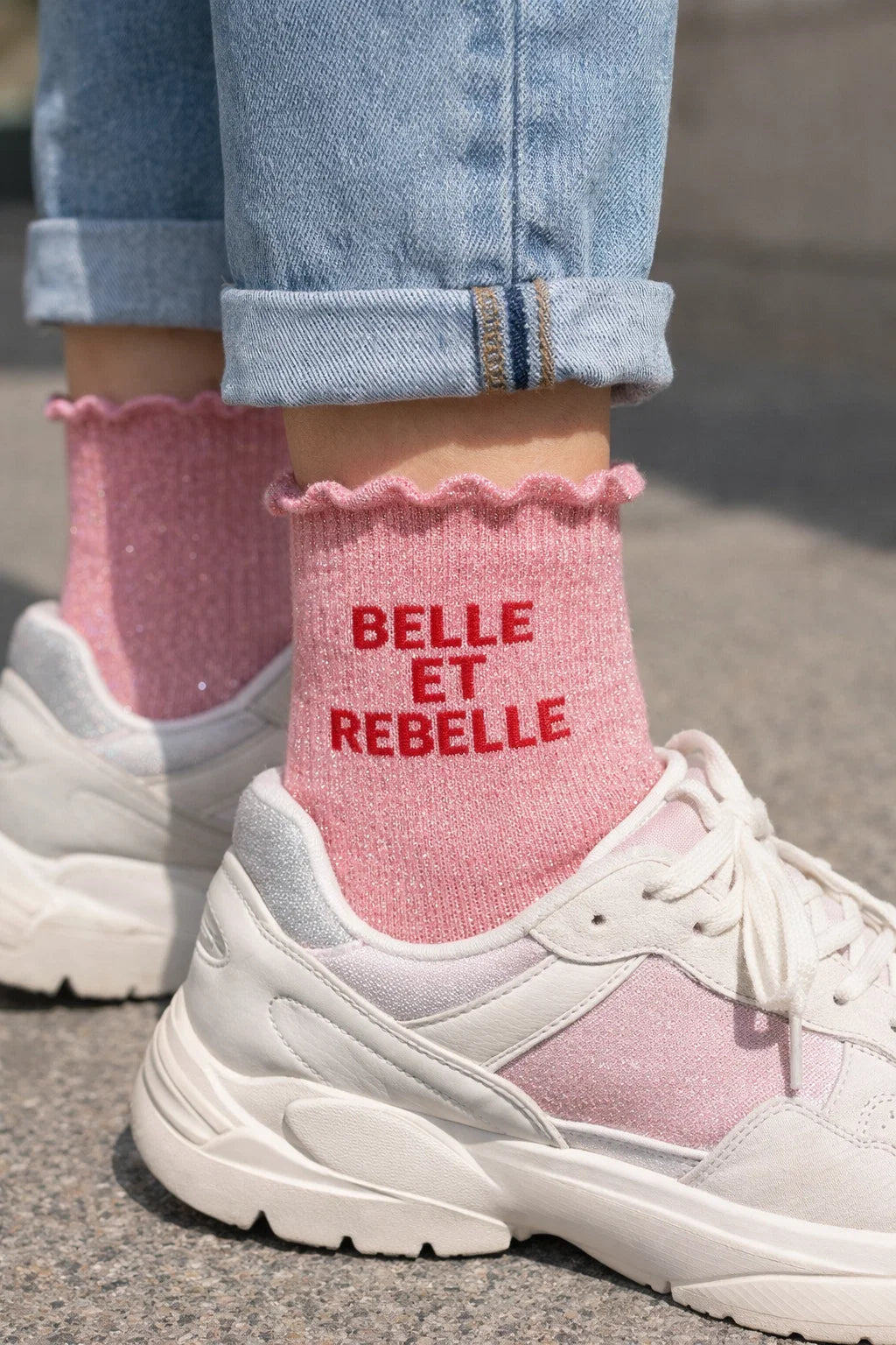 Chaussettes Belle et Rebelle