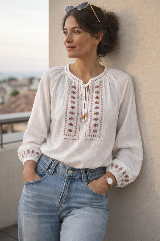 Blouse Ethnique Femme