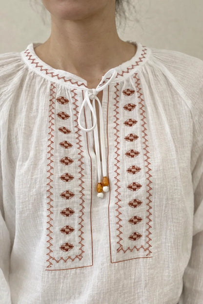 Blouse Ethnique Femme