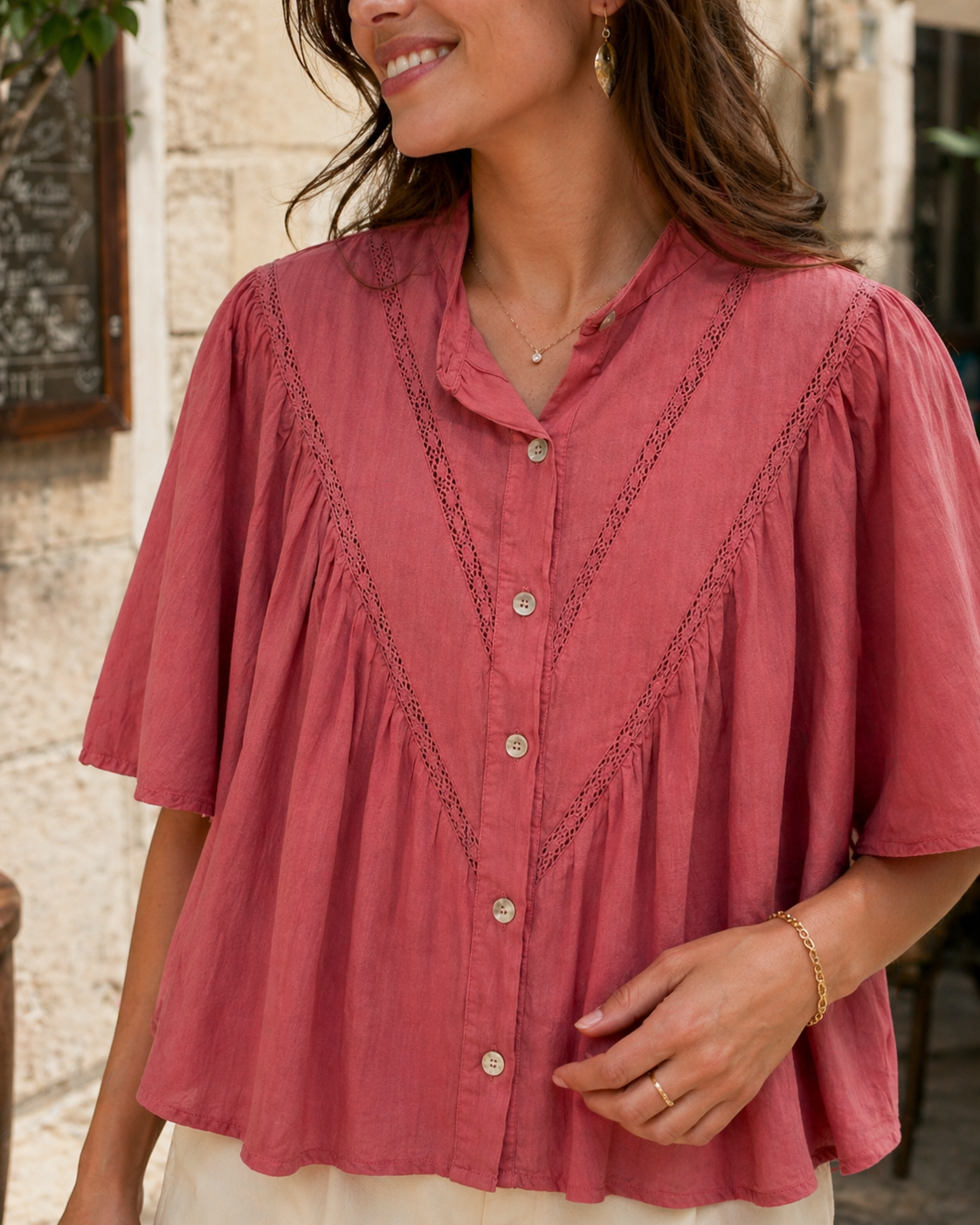 Chemise Fluide Coloré