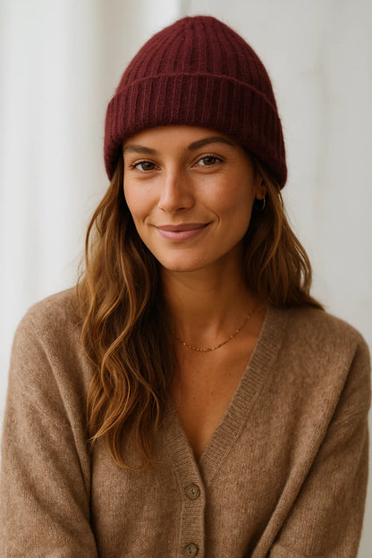 Bonnet Maille Chaude