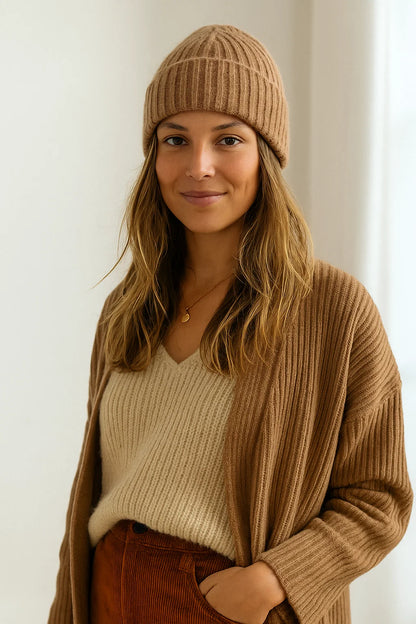 Bonnet Maille Chaude