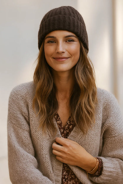 Bonnet Maille Chaude