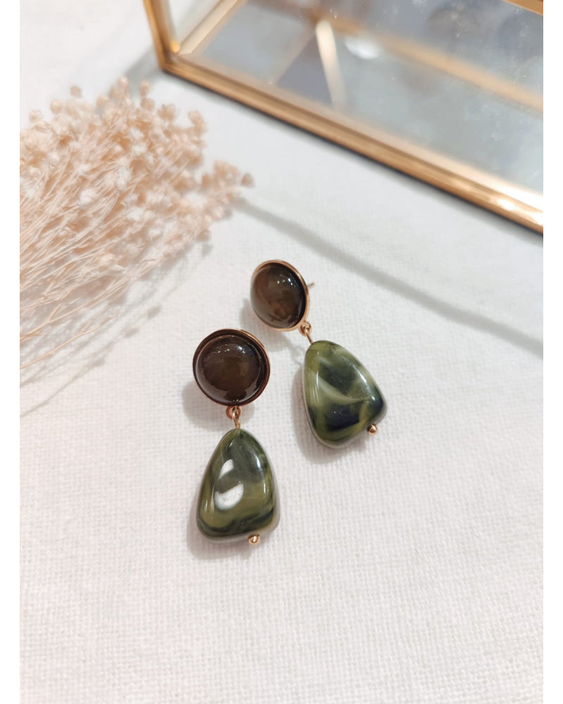 Boucles d'Oreilles Galet