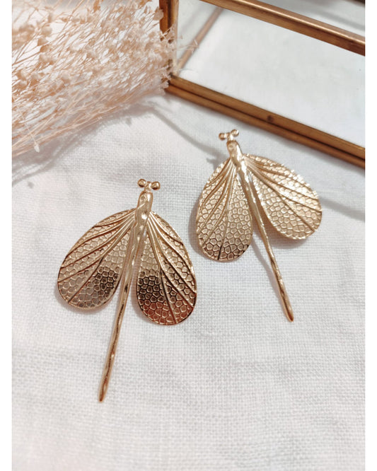 Boucles d'Oreilles Libellule